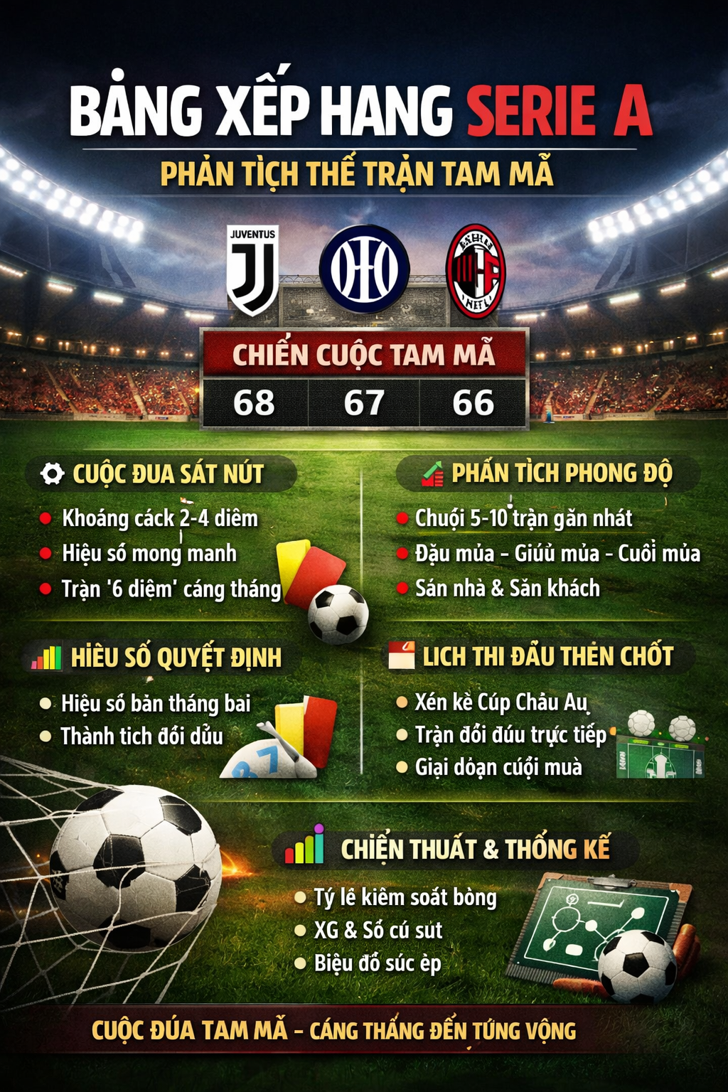 Cuộc đua tam mã Serie A